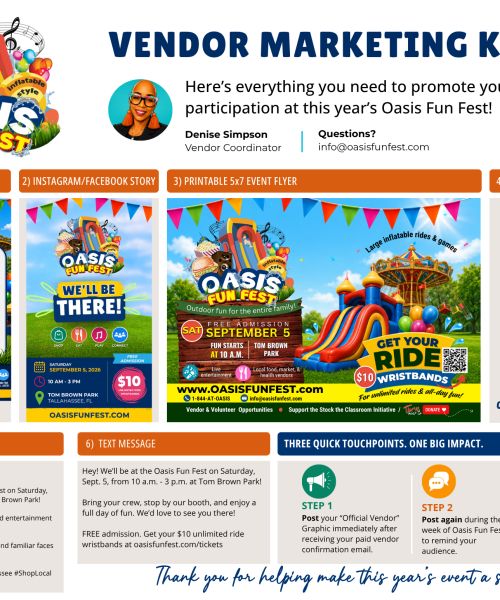 Vendor Kit - Flyer